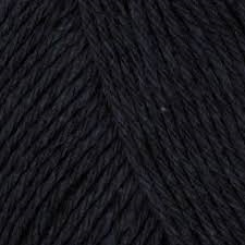Lily Sugar 'n Cream 00002 Black 2.5 ounce or 70.9 gram ball